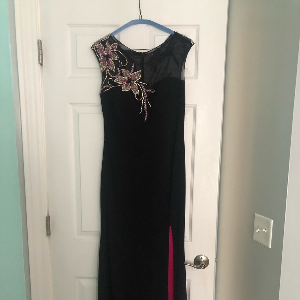 Beautiful prom dress worn once.